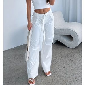 White fox "you say" pants